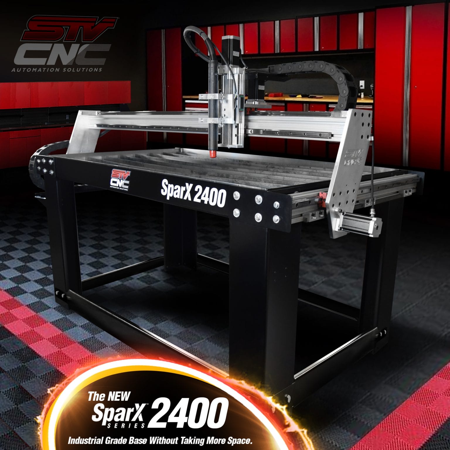STV®CNC SparX™ 2400 Plasma Table 2X4 Plasma Table Online STV CNC