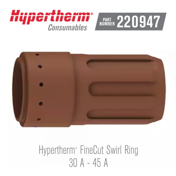 Hypertherm® Consumables 220947 Swirl Ring FineCut®