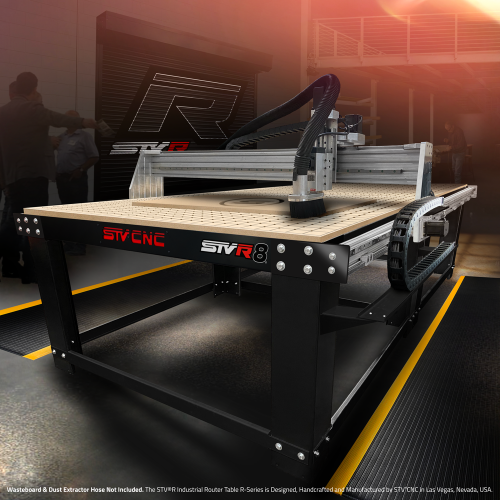 skrot tønde leksikon STV®R8 Router Table - 4X8 Router Table Online | STVCNC Automation Solutions