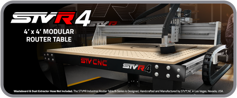 Selection STVCNC STVR4 4x4 CNC Table Router