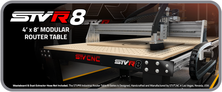 Selection STVCNC STVR8 4x8 CNC Table Router