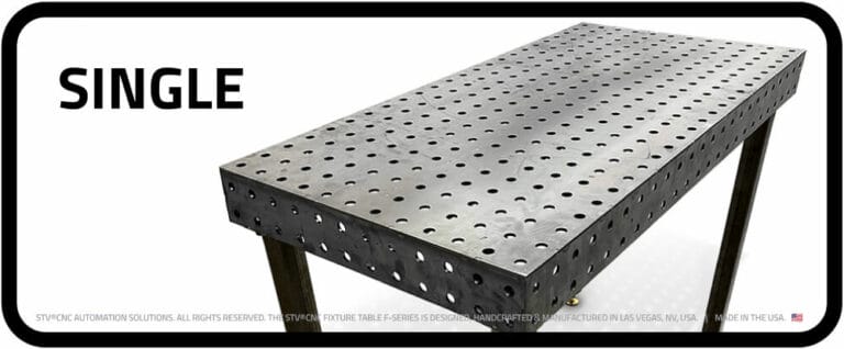 single welding fixture table