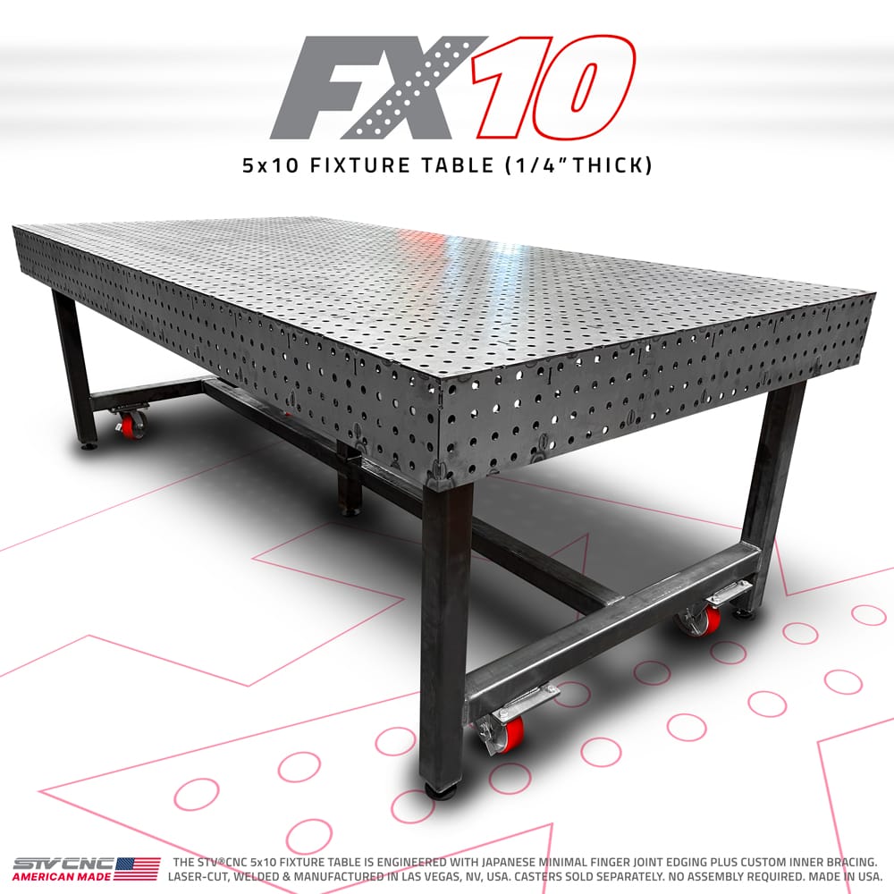 The 5x10 Fixture Table: No Assembly Required