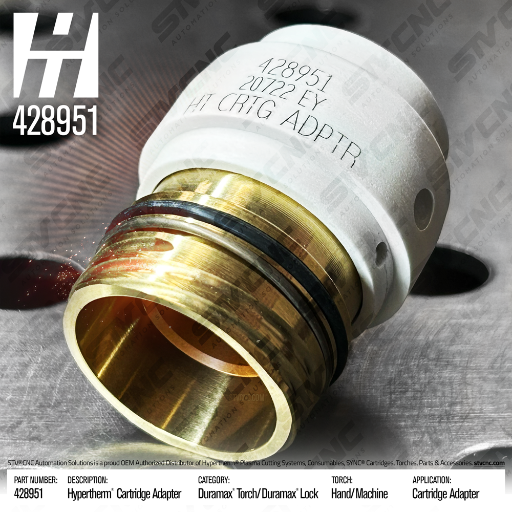 428951 Hypertherm® Cartridge Adapter